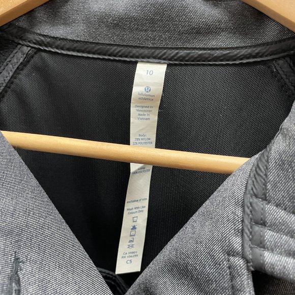 Lululemon softshell fleece peacoat jacket (M/10) - Picture 2 of 9